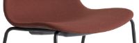 Billede af HAY AAC 17 About A Chair SH: 46 cm - Black Powder Coated Steel/Steelcut 655