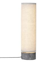 Billede af GUBI Unbound Bordlampe H: 45 cm - Natural Canvas/Grey Marble