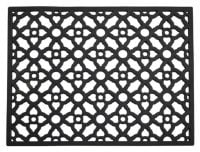 Billede af Nordal CETUS Doormat 71x54 cm - Black Rubber