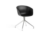 Billede af HAY AAC 20 About A Chair SH: 46 cm - Polished Aluminium/Black