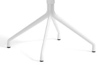 Billede af HAY AAC 20 About A Chair w. Fixed Seat Cushion SH: 46 cm - White Powder Coated Aluminium/White/Hallingdal 126