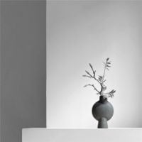 Billede af 101 Copenhagen Sphere Vase Bubl Mini H: 19 cm - Dark Grey OUTLET