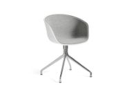 Billede af HAY AAC 20 About A Chair Front Upholstery SH: 46 cm - Polished Aluminium/White/Remix 123