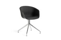 Billede af HAY AAC 20 About A Chair Front Upholstery SH: 46 cm - Polished Aluminium/Black/Remix 183