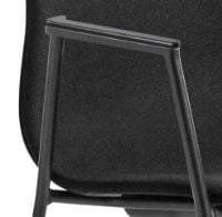 Billede af HAY AAC 19 About A Chair SH: 46 cm - Black Powder Coated Steel/Steelcut 190
