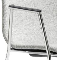 Billede af HAY AAC 19 About A Chair SH: 46 cm - Chromed Steel/Hallingdal 116