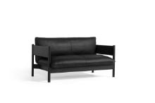 Billede af HAY Arbour Club Sofa B: 150 cm - Nevada NV0500S / Black Water-Based Lacquered Solid Beech