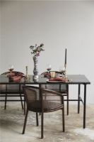 Billede af Nordal SESIA Dining Table 200x96 cm - Shiny Black