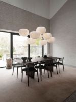 Billede af Vipp 586 Paper Pendant Ø: 45 cm - White/Dark Oak UDSTILLINGSMODEL