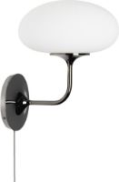 Billede af GUBI Stemlite Wall Lamp Ø: 32 cm - Black Chrome