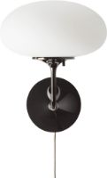 Billede af GUBI Stemlite Wall Lamp Ø: 32 cm - Black Chrome