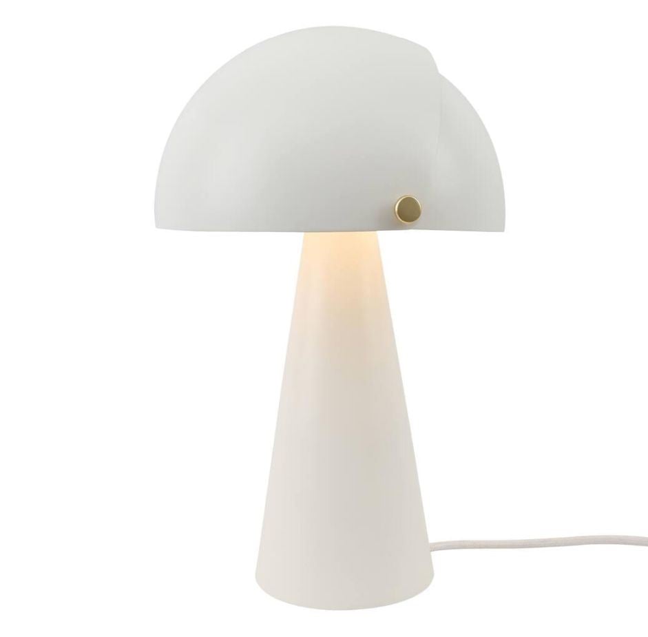 Billede af Design For The People Align Bordlampe Ø: 22 cm - Hvid