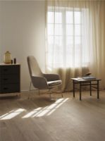 Billede af Normann Copenhagen Era Lounge Chair High Oak SH: 40 cm - City Velvet Vol 2 / 077