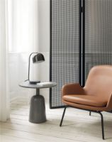 Billede af Normann Copenhagen Era Lounge Chair Low Steel SH: 40 cm - City Velvet Vol 2 / 023