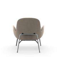 Billede af Normann Copenhagen Era Lounge Chair Low Chrome SH: 40 cm - City Velvet Vol 2 / 096