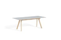 Billede af HAY CPH 30 Extendable Table 200/400x90x74 cm - Soaped Solid Oak/Grey Linoleum