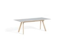 Billede af HAY CPH 30 Extendable Table 200/400x90x74 cm - Soaped Solid Oak/Grey Linoleum