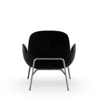 Billede af Normann Copenhagen Era Lounge Chair Low Chrome SH: 40 cm - City Velvet Vol 2 / 099