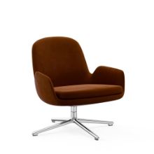 Billede af Normann Copenhagen Era Low Swivel Alu SH: 40 cm - City Velvet Vol 2 / 027