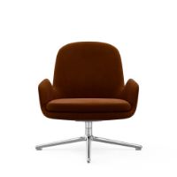 Billede af Normann Copenhagen Era Low Swivel Alu SH: 40 cm - City Velvet Vol 2 / 027