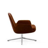 Billede af Normann Copenhagen Era Low Swivel Alu SH: 40 cm - City Velvet Vol 2 / 027