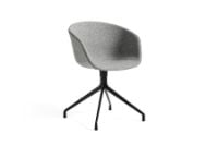 Billede af HAY AAC 21 About A Chair SH: 46 cm - Black Powder Coated Aluminium/Hallingdal 130