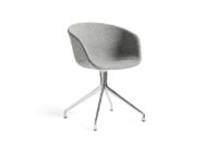 Billede af HAY AAC 21 About A Chair SH: 46 cm - Polished Aluminium/Hallingdal 130