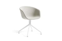 Billede af HAY AAC 21 About A Chair SH: 46 cm - White Powder Coated Aluminium/Coda 100