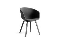 Billede af HAY AAC 23 About A Chair SH: 46 cm - Black Lacquered Oak Veneer/Remix 163