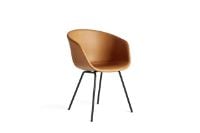 Billede af HAY AAC 27 About A Chair SH: 46 cm - Black Powder Coated Steel/Sense Cognac