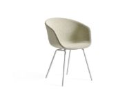 Billede af HAY AAC 27 About A Chair SH: 46 cm - White Powder Coated Steel/Coda 100