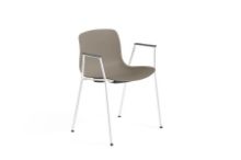 Billede af HAY AAC 18 About A Chair SH: 46 cm - White Powder Coated Steel/Khaki