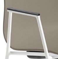 Billede af HAY AAC 18 About A Chair SH: 46 cm - White Powder Coated Steel/Khaki