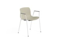 Billede af HAY AAC 18 About A Chair SH: 46 cm - White Powder Coated Steel/Pastel Green