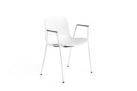 Billede af HAY AAC 18 About A Chair SH: 46 cm - White Powder Coated Steel/White