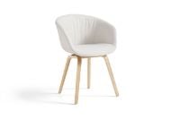 Billede af HAY AAC 23 Soft About A Chair SH: 46 cm - Lacquered Oak Veneer/Steelcut 220