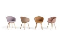 Billede af HAY AAC 23 Soft About A Chair SH: 46 cm - Lacquered Oak Veneer/Remix 326