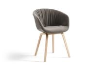 Billede af HAY AAC 23 Soft About A Chair SH: 46 cm - Lacquered Oak Veneer/Lola Warm Grey
