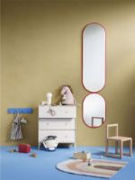 Billede af Montana Figure Ovalt Spejl 46,8x138 cm - 101 New White