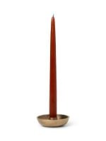 Billede af Ferm Living Bowl Candle Holder Single Ø: 10 cm - Brass OUTLET