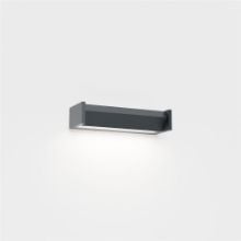 Billede af Lampefeber Slat One Udendørs Væg-/Loftlampe B: 22 cm - Anthracite (RAL 7016)