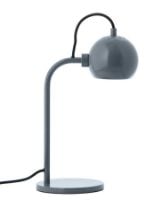 Billede af Frandsen Lighting Ball Single Bordlampe Ø: 12 cm  - Glossy Steel Blue OUTLET