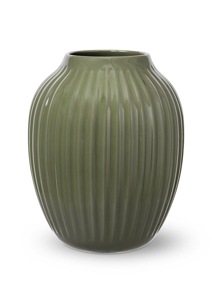 Kähler Hammershøi Vase 25,5 cm - Mørk Grøn