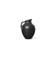Billede af Ferm Living Ari Mini Vase Medium H: 10 cm - Charcoal OUTLET