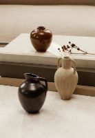 Billede af Ferm Living Ari Mini Vase Medium H: 10 cm - Charcoal OUTLET