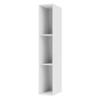 Billede af Montana Sidehængt Reol m. 3 Hylder Højre H: 138 cm - 101 New White