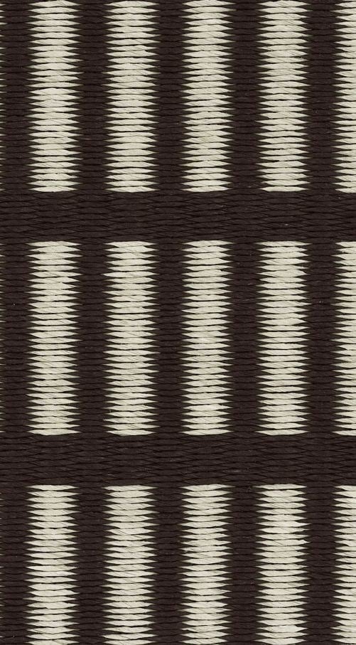 Billede af Woodnotes New York Carpet Sewn Edges 80x200 cm - Black/Stone