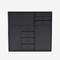 Billede af Montana Mega 201802 Skænk med sokkel 3 cm 115,2x38 cm - 04 Anthracite