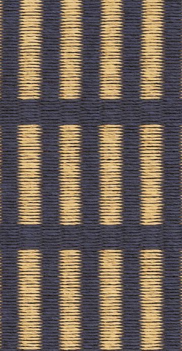 Billede af Woodnotes New York Carpet Sewn Edges 80x200 cm - Dark Blue/Natural