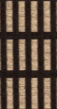 Billede af Woodnotes New York Carpet Sewn Edges 140x200 cm - Black/Natural
